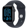 Image de Apple Watch SE 3 GPS 44 mm Aluminium Minuit Bracelet Sport Bleu marine S/M