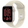 Image de Apple Watch SE 3 GPS + Cellular 44 mm Aluminium Lumière Stellaire Bracelet Sport Sable M/L