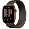 Image de Apple Watch Series 12 GPS + Cellular 46 mm Aluminium Bronze sombre Bracelet Milanais Bronze sombre M/L
