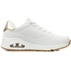 Image de Baskets femme Skechers Uno - Shimmer Away 155196-WHT Blanc 38