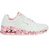 Image de Baskets femme Skechers Uno Loving Love Blanc 38 155506-WRPK