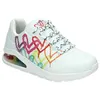 Image de Baskets femme Skechers Uno 2 - Floating Love 155521-WHT Blanc 37