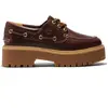 Image de Chaussures bateau en cuir femme Timberland Stone Street Marron 37 TB0A2QDMD571