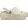 Image de Sabots femme Crocs Classic Platform Glitter Blanc 41/42 207938-2Y2