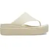 Image de Tongs femme Crocs Brooklyn Blanc 41/42 208727-2Y2