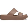 Image de Claquettes femme Crocs Getaway Platform H-Strap Marron 39/40 209409-2Q9