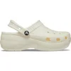 Image de Sabots femme Crocs Classic Platform Glitter Beige 41/42 207241-0WV