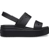 Image de Sandales compensées femme Crocs Brooklyn 4U Noir 36/37 210676-001