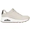 Image de Baskets femme Skechers Uno - Shimmer Away 155196-NAT Beige 37
