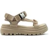 Image de Sandales compensées femme Palladium Pallacruise Strap Beige 37 97465-235-M