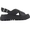 Image de Sandales compensées femme Palladium Pallacruise Crossed Noir 36 94461-008-M