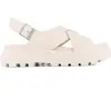 Image de Sandales compensées femme Palladium Pallacruise Crossed Beige 41 94461-175-M