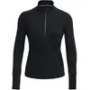Image de Sweatshirt 1/2 zip femme Under Armour Qualifier 1379349-001 Noir XS