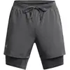 Image de Short 2 en 1 Under Armour Launch 5" 1382640-025 Noir L