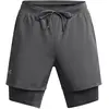 Image de Short 2 en 1 Under Armour Launch 5" 1382640-025 Noir XL