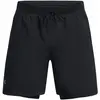 Image de Short 2 en 1 Under Armour Launch 7" 1382641-001 Noir S