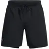 Image de Short 2 en 1 Under Armour Launch 7" 1382641-001 Noir 2XL
