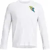 Image de T-shirt manches longues Under Armour Run Everywhere 1384195-100 Blanc M