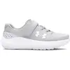 Image de Chaussures de running fille Under Armour Surge 4 AC Pre-School 3027109-100 Gris 29