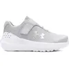 Image de Chaussures de running bébé fille Under Armour Surge 4 AC 3027110-100 Gris 26