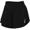 Image de Short taille mi-haute avec sous-short intégré femme Nike AeroSwift Dri-FIT AD 8 cm FN2328-010 Noir XL