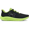 Image de Chaussures de running grade school enfant Under Armour Charged Pursuit 3 Big Logo 3026695-003 Noir 38
