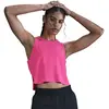 Image de Débardeur court femme Nike AeroSwift FN2713-645 Rose 2XS