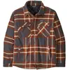 Image de Chemise en flanelle isolante Patagonia Fjord 20386-AIBL Noir XS