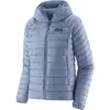 Image de Doudoune à capuche zippé femme Patagonia Down Sweater Bleu XS 84712-BNLB