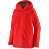Image de Veste imperméable femme Patagonia Powder Town 31636-SZRD Rouge L