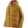 Image de Doudoune à capuche en duvet durable femme Patagonia Marron L 85525-BCBN