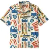 Image de Chemise manches courtes de camp Patagonia Tidal Threads 52567-SANL Multicolore S