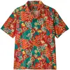 Image de Chemise manches courtes de camp Patagonia Tidal Threads 52567-TCLE Multicolore S