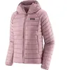 Image de Doudoune à capuche zippé femme Patagonia Down Sweater 84712-QVLT Rose XL