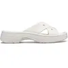 Image de Sandales sangle croisé femme Crocs Cl Blanc 41/42 210840-0WV