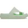 Image de Claquettes fille Crocs Getaway Platform Toe Loop Vert 33/34 210834-3YH