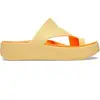 Image de Sandales femme Crocs Getaway Platform Toe Loop Jaune 42/43 210834-78Z