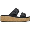 Image de Mules compensées femme Crocs Brooklyn Cork Noir 37/38 211252-001