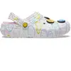 Image de Sabots Crocs Smiley Classic Lined Multicolore 39/40 211696-90H