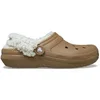 Image de Sabots Crocs Classic Fleece Lined Marron 36/37 211396-2EY