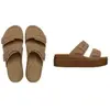 Image de Sandales femme Crocs Brooklyn Buckle LowWdg Marron 38/39 207431-2HI