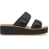 Image de Sandales femme Crocs Brooklyn Buckle Matte Wrap LW Noir 39/40 212408-0RI
