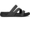 Image de Claquettes femme Crocs Getaway Gems Strappy Noir 38/39 212584-001