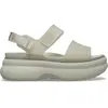 Image de Sandales femme Crocs Soho Frosted Y Strap Gris 39/40 212651-1WY