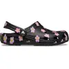 Image de Sabots Crocs Classic Flower Noir 39/40 212677-001