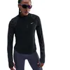 Image de Maillot manches longues 1/4 zip femme Nike Tempo Flash HV2996-010 Noir S