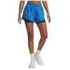 Image de Short 2 en 1 femme Under Armour Fly-By 1382440-402 Bleu XL