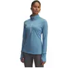 Image de Haut d'entraînement 1/2 zip femme Under Armour Qualifier 1379349-418 Bleu S