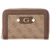 Image de Portefeuille double zip femme Guess Lindsey Beige TU SWSG97-49164-LTL