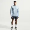Image de T-shirt manches longues Nike Stride HV2180-440 Bleu S